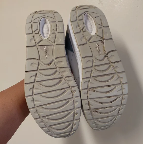 Easy Spirit Women's White Gravity Laceup Athletic Walking Shoes Size 8 - Picture 4 of 11